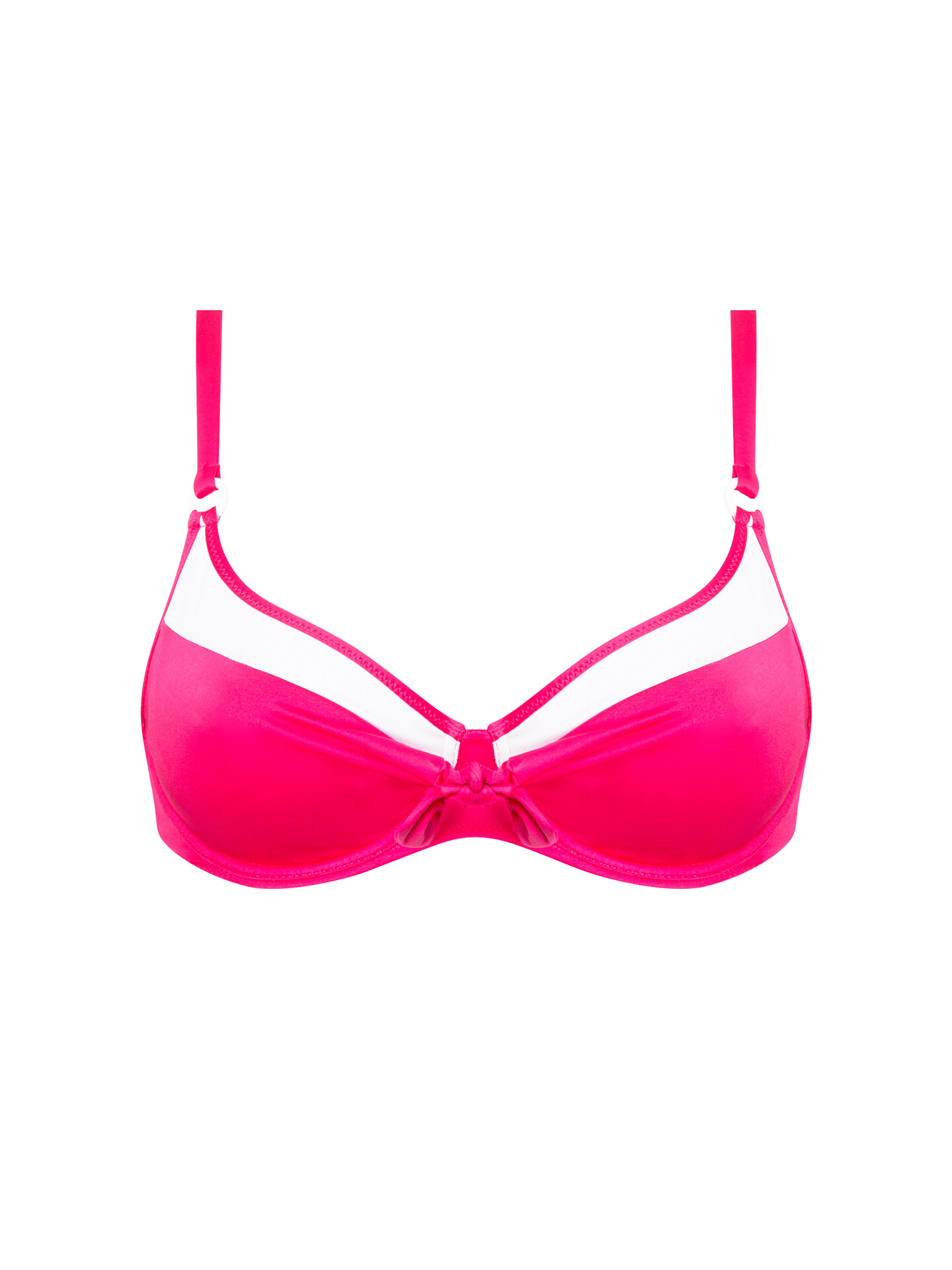 Plavková podprsenka nevystužená ANTIGEL (FBB3527-08), Veľkosť 70F, Farba ružová