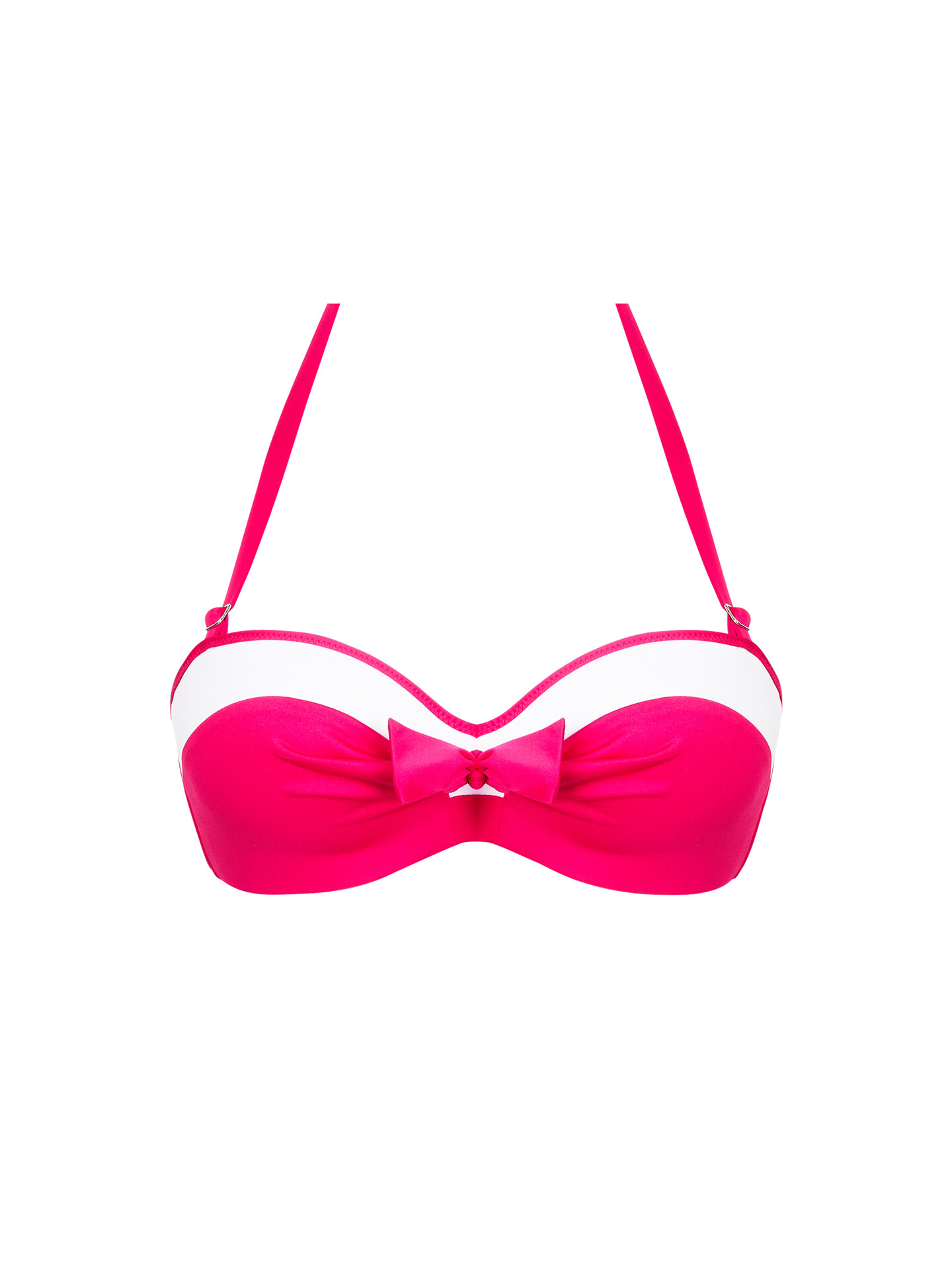 Plavková podprsenka vystužená ANTIGEL (EBB7127-08), Veľkosť 75B, Farba ružová