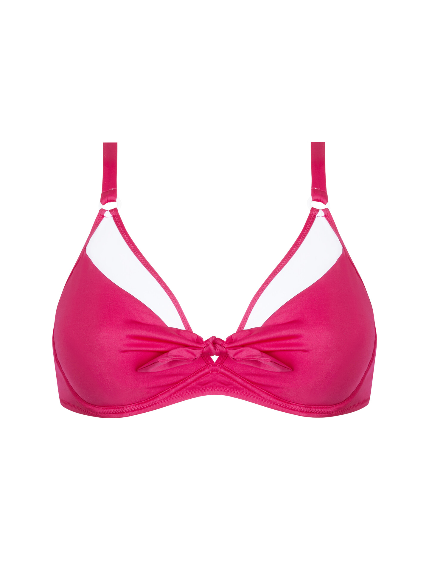 Plavková podprsenka nevystužená ANTIGEL (FBB3227-08), Veľkosť 75E, Farba ružová