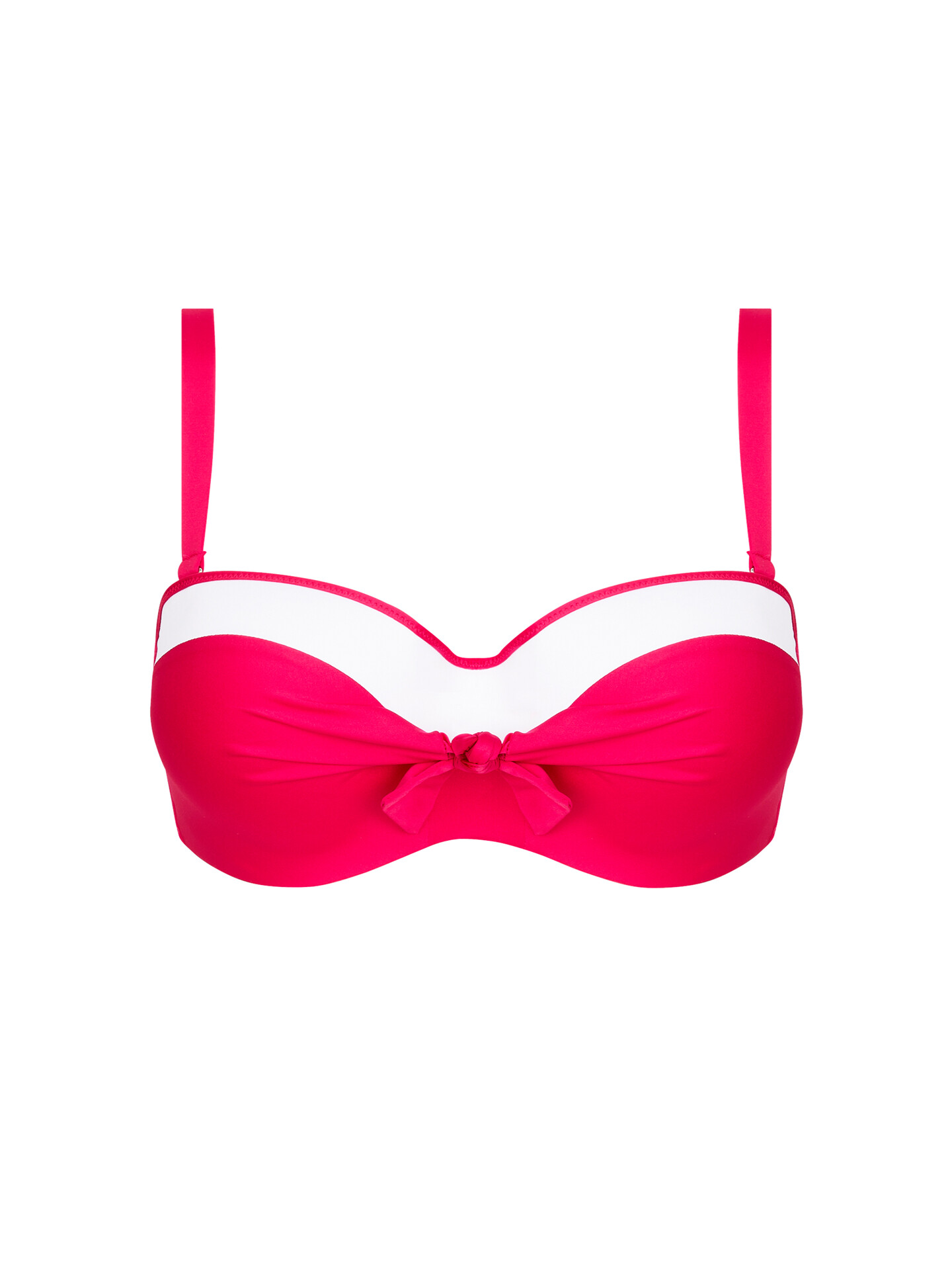 Plavková podprsenka vystužená ANTIGEL (FBB7127-08), Veľkosť 70F, Farba ružová