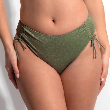 Plavkové nohavičky vyššie ANTIGEL (FBB0628-14), Veľkosť XL, Farba zelená