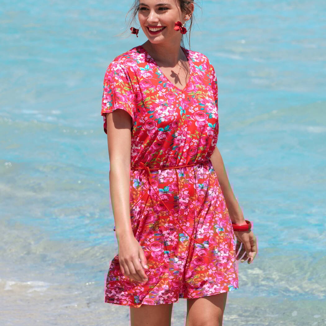 Tunika ANTIGEL (ESB4480-03), Veľkosť S, Farba červená