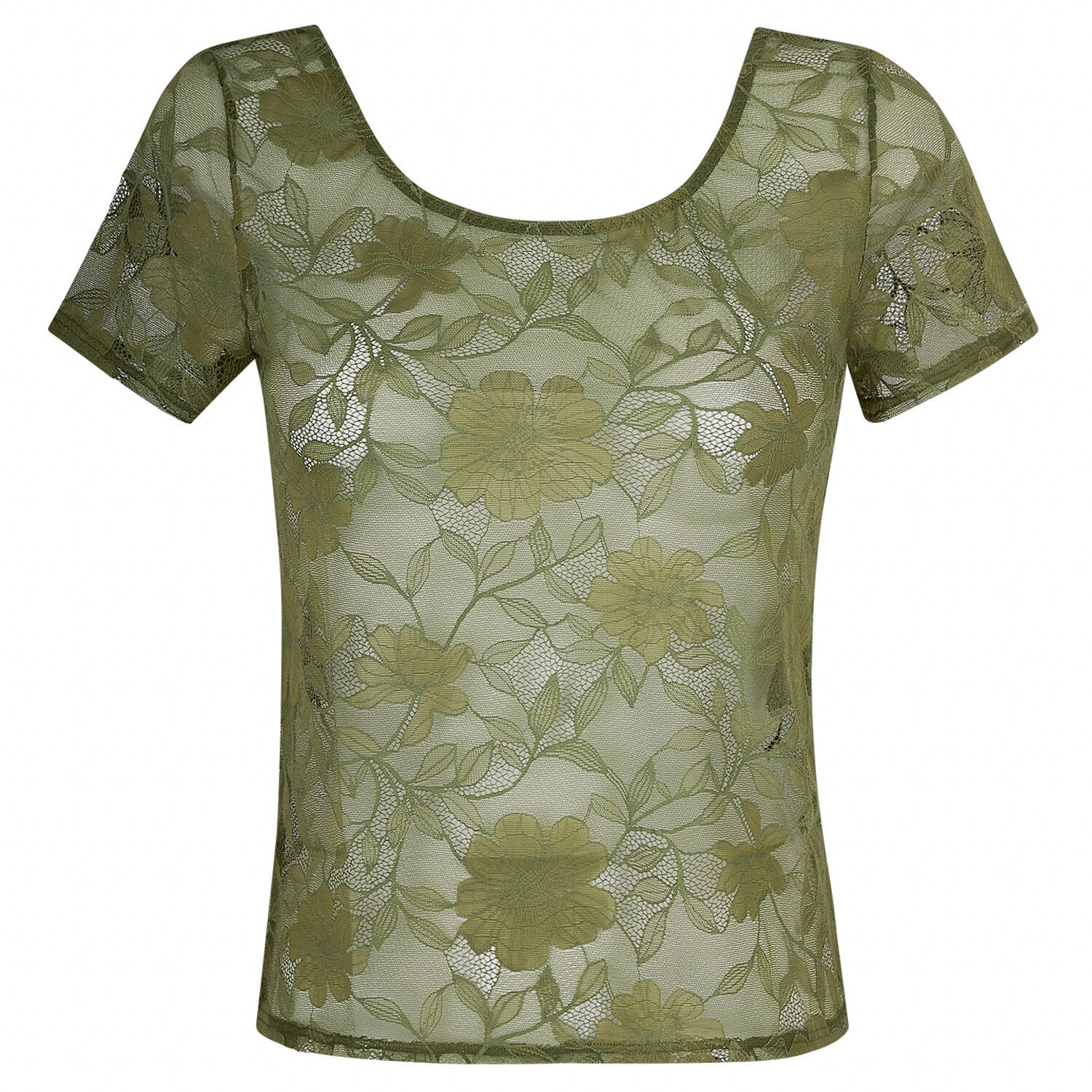 Tričko krátky rukáv ANTIGEL (ELJ4007-23), Veľkosť S, Farba tmavo zelená