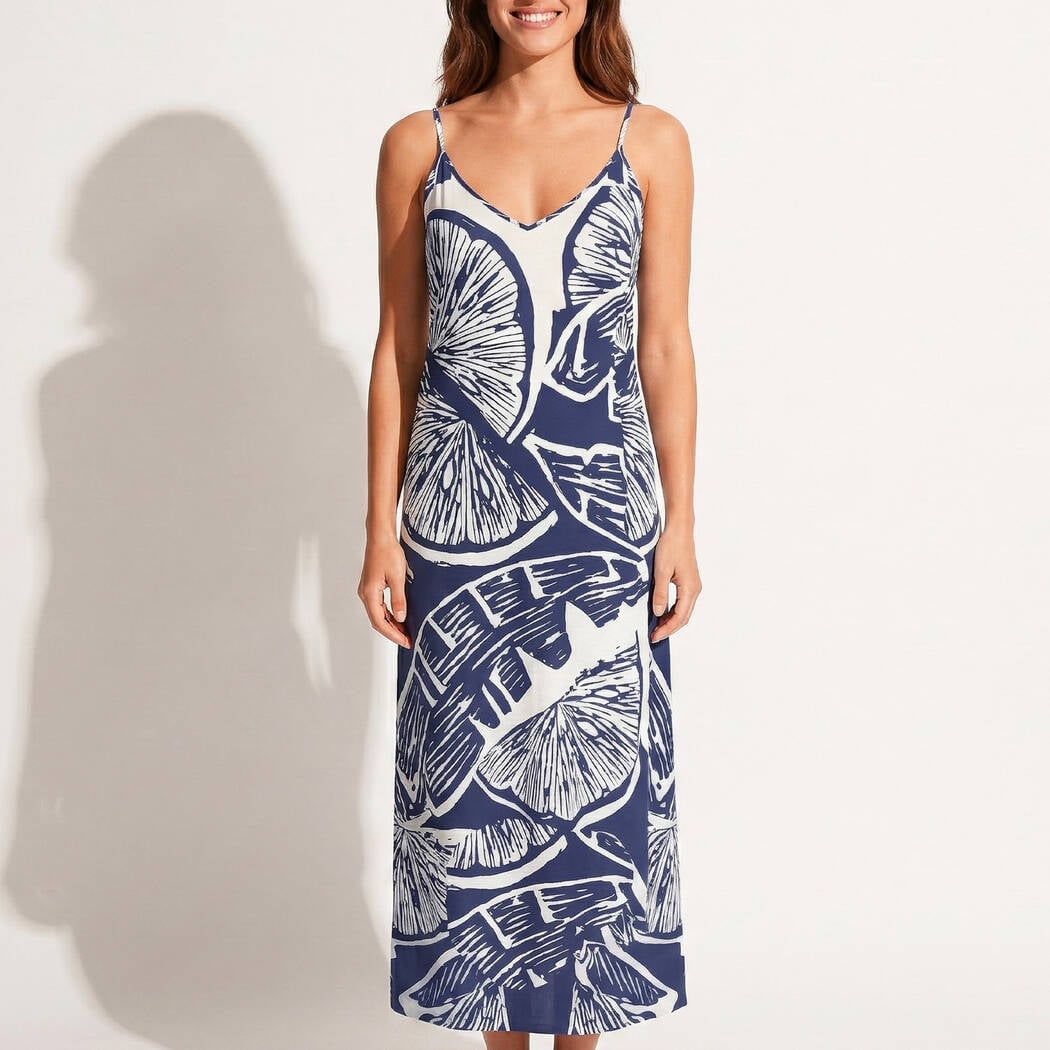 Šaty ANTIGEL (ESB11E2-21), Veľkosť M, Farba tmavo modrá