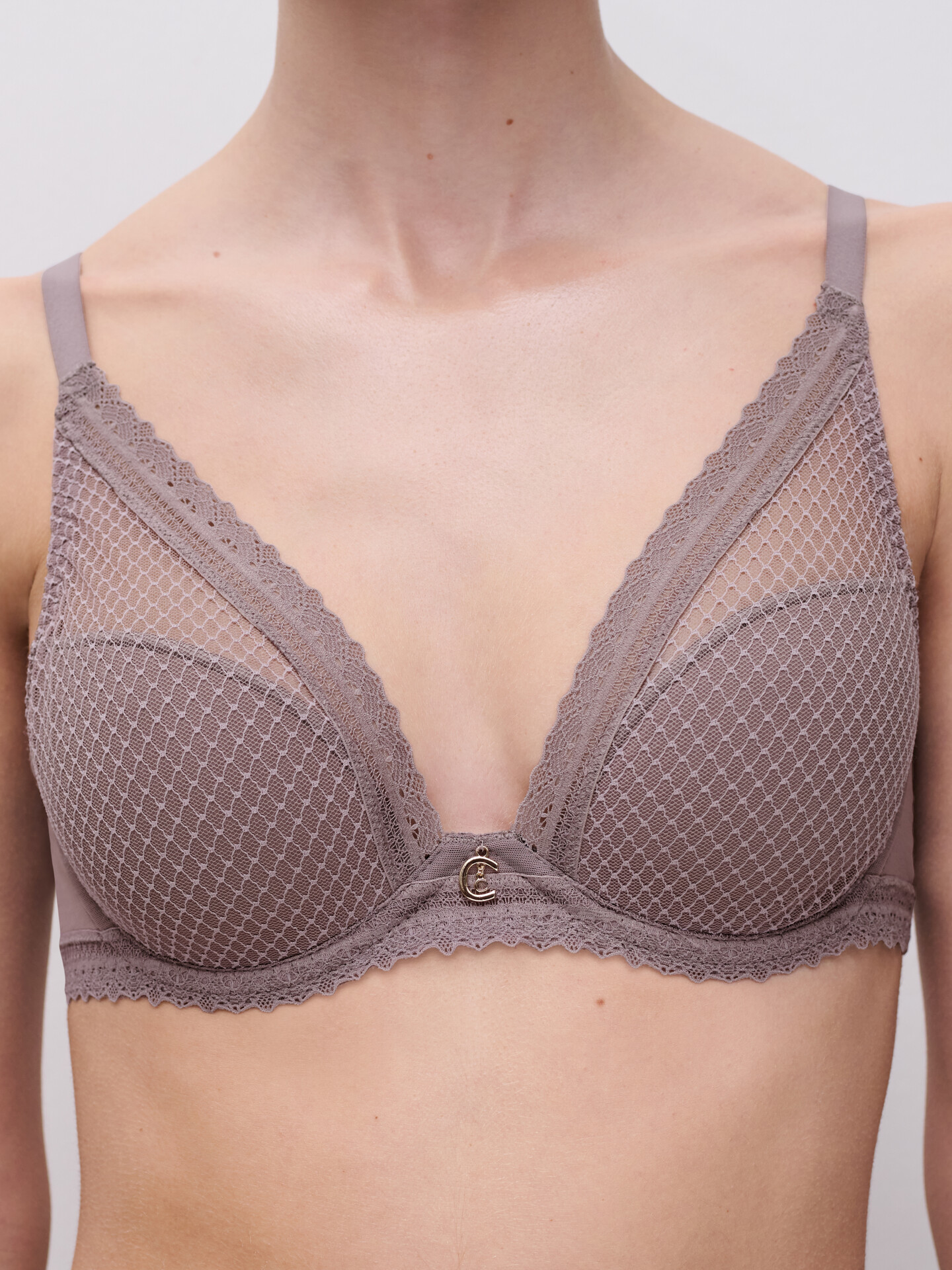 Podprsenka polovystužená CHANTELLE (19XNA-18), Veľkosť 75B, Farba cappuccino