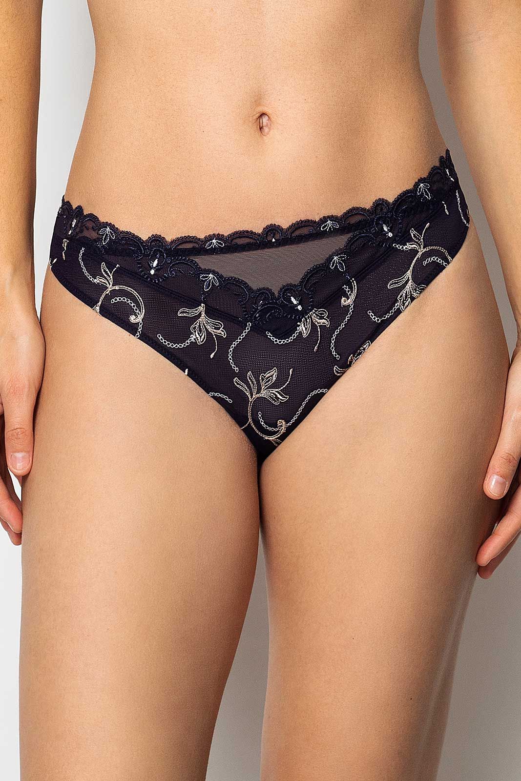 Tangá LISE CHARMEL (ACG0063-21), Veľkosť XS, Farba tmavo modrá