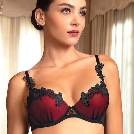 Podprsenka LISE CHARMEL (ACJ8549-02), Veľkosť 85D, Farba čierna