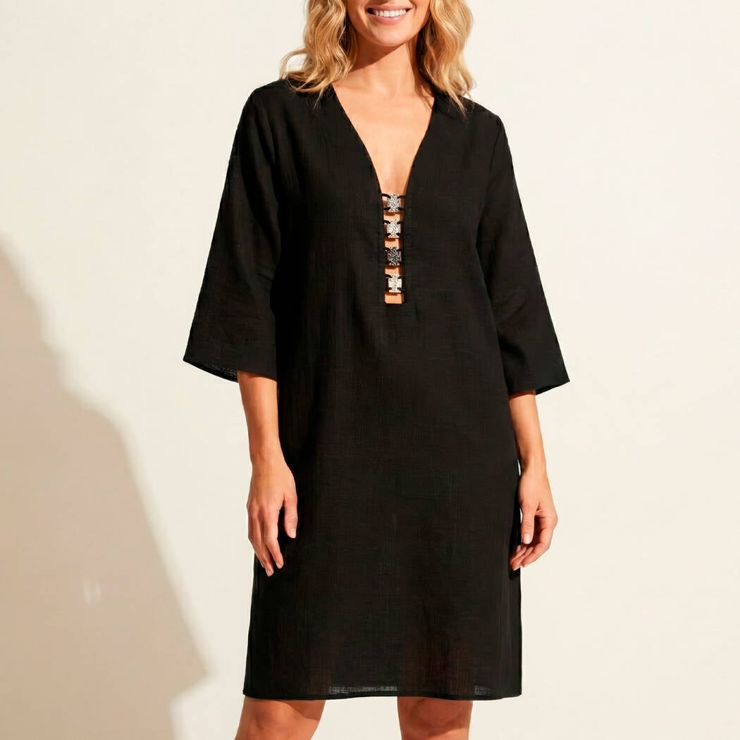 Tunika LISE CHARMEL (ASB4490-02), Farba čierna, Veľkosť S