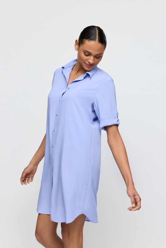 Košeľa plážová MARIE JO (1006996-26), Farba světlo modrá, Veľkosť M