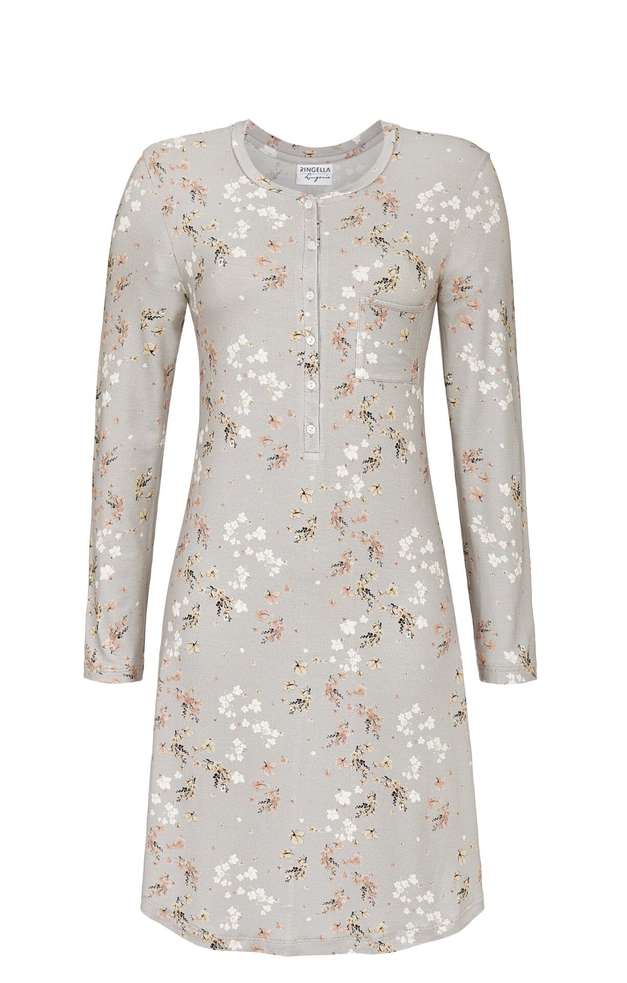 Košeľa dlhá RINGELLA (4561007-10), Veľkosť 44, Farba šedá