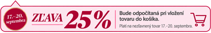 25% Zlava